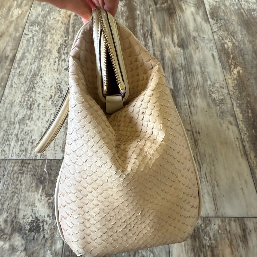 Vintage Coach Madison Pinnacle Python Embossed Do… - image 6